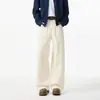Otoño 2026 Nuevo Diseño de Pana Versátil Cómodos Retro Americano Holgado Casual Estilo Perezoso Pantalones de Pierna Ancha