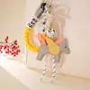 Colgante Creativo de Teléfono Móvil Trenzado Tejido a Mano de Nicho Bolso Pequeño de Pegaso Relleno de Algodón de Cuero Miu para Mujer