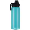 Nueva Olla Espacial de Acero Inoxidable 304 Doble Capa 18oz Taza de Agua de Gran Capacidad Portátil para Exteriores Taza Deportiva con Aislamiento Frío