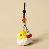Chaveiro de Carro Pingente Esculpido em Madeira Papagaio Pingente para Mochila Escolar para Amigos e Professores Presentes de Formatura Presentes de Aniversário