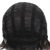 Peluca diaria para hombre corta cabeza de sandía seda de alta temperatura nacional peluca transfronteriza europea y americana accesorios para el cabello de fiesta