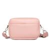 Bolso de Mujer de Moda 2023 Nuevo Comercio Transfronterizo Color Sólido PU Bolso Cruzado Bolso Pequeño de Mujer Bolso de Hombro de Mujer Bolso Cuadrado Pequeño