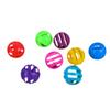 Bola Sino oca de PE de baixa pressão personalizada, Bola Sino plástica colorida espessa interativa para gatos, Brinquedo para gatos que alivia o tédio