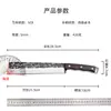 Faca de cortar forjada à mão para uso doméstico, faca para cortar ossos, faca Yangjiang, acampamento ao ar livre, limpeza de trilhas, faca para lenha de acampamento ao ar livre, em estoque