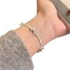 Nueva Pulsera de Lazo Niñas Verano Ins Estilo Frío Diseño Nicho 2024 Nueva Pulsera Mejor Amiga Estudiante