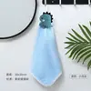 Toalla de Mano de Frutas de Animales Patrón Lindo de Dibujos Animados Alta Densidad Absorbente Terciopelo de Coral Hogar Baño Al Por Mayor Se Puede Personalizar