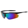 Nuevas gafas de sol de rana coloridas deportivas para exteriores para montar en bicicleta hombres al por mayor 0091 mujeres gafas de sol para bicicleta moda