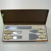 Fornecimento F-008G Faca de Queijo, Faca de Manteiga, Faca de Queijo, Faca de Pão Caixa de Queijo Talheres Suprimentos para Catering