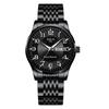 Reloj de moda para hombre, con doble calendario, luminoso, resistente al agua, no mecánico, de cuarzo, regalo para estudiantes, genuino.