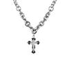 Colar Masculino Aço Titânio Não Desbota Hip-Hop Popular High-End Versátil Corrente de Roupa Simples Personalizado Acessórios Retrô Joias