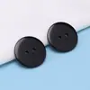 Botones de Pan de Dos Ojales Coloridos al por Mayor para Camisas, Ropa Interior, Abrigos, Botones Redondos de Resina para Coser a Mano, Botones para Chaquetas de Traje