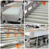 Máquina Grande para Limpieza y Eliminación de Lodo de Camote, Máquina Limpiadora de Vegetales de Raíz y Frutas, Máquina Tipo Aspersión para Limpieza y Eliminación de Lodo de Ñame y Rábano