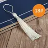 Atacado de Fábrica Ornamento Pendurado Estilo Antigo Marcador de Página Leque Festivo Tassel Colorido Embalagem Presente Cortina Pequeno Tassel