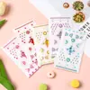 Amazon Transfronterizo Princesa de Gemas Flor de Perla Lazo Pegatinas para Niños Juguete de Niña