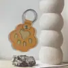 Pingente de Armazenamento de Pelos de Pet Transfronteiriço Pingente Criativo de Metal para Chaveiro de Carro de Couro Presente Fábrica de Presentes Atacado