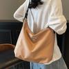 Bolso Tote de Tela Oxford de Gran Capacidad Estilo Coreano 2025 Nuevo para Estudiantes para Ir a Clase, Bolso Bandolera de un Solo Hombro para Mujer