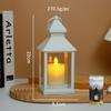 Lâmpada de Vela Retrô Nórdica Lâmpada de Castiçal Criativa Lâmpada de Vento para Acampamento Lâmpada de Cavalo Iluminação Externa Lâmpada de Ornamentos de Mesa
