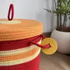 Cesta de Almacenamiento Creativa para Petardos, Caja de Regalo para Empleados, Cesta de Almacenamiento para el Hogar, Contenedor de Almacenamiento Misceláneo para Dormitorio y Sala de Estar, Cesta de Ropa Sucia