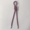 Chaveiro Avançado de Corda de Couro PU Trançado Pingente de Bolsa Criativo Versátil Corrente Pingente DIY Tecido à Mão Acessórios