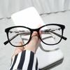 1360 moda TR90 inserto pata gafas tendencia nuevo liso espejo liso transfronterizo comercio exterior ojo de gato montura de gafas