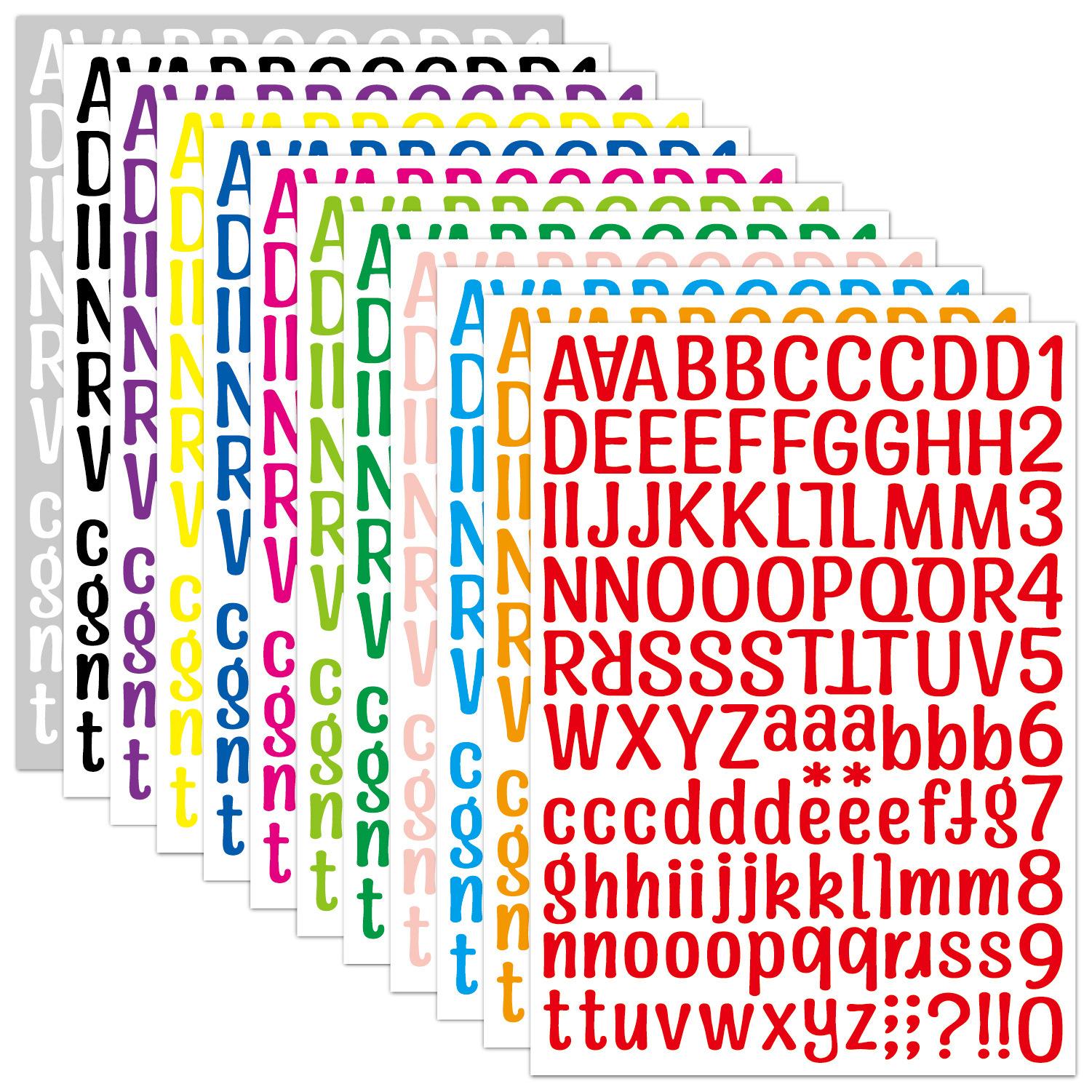 A4字母数字贴-01