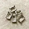 Soporte de Base de Cobre con Garras Huecas Color K Blanco con Agujeros Laterales, Soporte de Garra Hueca, Soporte para Diamantes, Accesorios para Manualidades para Coser Ropa, Bolsos, Zapatos