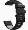 Correa de silicona bicolor para reloj Garmin Fenix8 Enduro3, correa de reloj oficial del mismo estilo.