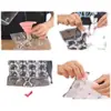 Bolsa de Gelo Descartável Auto-selante Criativa Plástico Cubo de Gelo Verão Fabricante de Gelo Bolsa de Injeção de Água Bolsa de Conservação de Sorvete