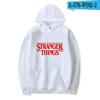 Hoodie da Nova Temporada de Stranger Things Tamanho Europeu 2024 história estranha 4 moletom com capuz solto