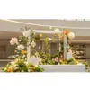 Marco de Fotos de Exhibición de Arte con Flores Artificiales Creativas Comerciales Instalación Accesorios Fotográficos para Influencers de Centros Comerciales Personalizados