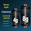 Chumbo de escama de núcleo duplo engrossado endurecido anti-explosão chumbo objeto grande núcleo duplo chumbo grama chumbo de pesca 6-10G linha vestível 22