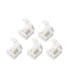 Tira de LED Monocromática 5050 Impermeable, 2 Pines, 10 mm de Ancho, Hebilla sin Soldadura, Conector de Tira de LED de Conexión Media