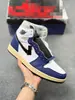 Zapatos Putian Versión Pura Original Versión de Caña Alta Aj1 Cuero de Grano Completo Importado Zapatos Deportivos Casuales Unisex Zapatos para Correr