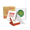 Caja de embalaje para pizza, caja de película de aluminio, caja para pizza para llevar, caja de cartón corrugado, caja de embalaje desechable para repostería comercial