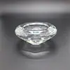 Suporte de Velas de Vidro Estilo Europeu Suporte para Velas de Chá Quadrado Cinco Estrelas Flor de Ameixa Diamante Suporte de Velas Base Plana Bola Adereços de Decoração para Fotografia