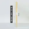 Palillos de Bambú Desechables con Diseño de Barbacoa para Cocina de Sushi, Doble Punta, Fabricante de Comida para Llevar, Palillos Japoneses al por Mayor