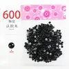 Ojos de Muñeco de Peluche Hechos a Mano para Niños, Ojos Negros de Plástico Planos, Accesorios para Nariz y Ojo de Muñeca