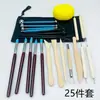 Set de arcilla para modelar de 36 piezas, herramientas para modelar arcilla ultraligeras, manualidades con arcilla, figuras de bricolaje, cerámica, herramientas para modelar arcilla, arcilla suave