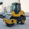 Rolador de Operador 3 Toneladas Máquina de Reparo de Pavimentação de Construção Roda Dupla de Aço Vibração Nivelamento e Compactação de Pavimento