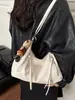 Bolsa tote grande de alta qualidade 2026 nova elegante versátil para o dia a dia transversal bolsa de ombro única bolsa de axila texturizada