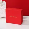Caixa de Presente Souvenir Estilo Novo Roxo de Luxo Leve Embalagem de Presente de Aniversário Caixa de Presente Caixa Vazia em Estoque