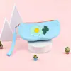 Bolsa de silicona con forma de corazón para guardar gafas, se puede colgar como monedero, producto popular transfronterizo para mujeres, bolsa para guardar gafas de sol y gafas
