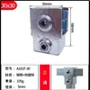 Conector de Tubo Cuadrado Galvanizado de Hierro Fundido de 20/25/30 mm Hebilla de Fijación de Acero Cuadrado Accesorios de Marco Junta de Barandilla Sin Soldadura