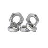 Fabricante de Porcas Din439 Fornece Porcas Hexagonais Finas de Aço Inoxidável com Chanfros M1.6-M20 Porcas Finas Planas