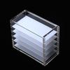 Caja de Almacenamiento para Extensiones de Pestañas Caja de Almacenamiento de Flores de Camelia Tablero de Exhibición de Pestañas Acrílico Estilo Japonés 5 Capas Pestañas