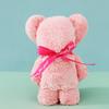 Coral fleece urso toalha quadrada atacado cartoon criativo toalha de negócios companheiro de presente de bem-estar aniversário caixa de presente toalha quadrada