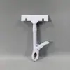 Clip Publicitario Pop Transparente de Doble Cabeza Mecánica para Pulgar Adecuado para Etiquetas de Precio Promocionales de Supermercado Pegatinas de Explosión Tablero Kt