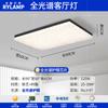 Lámpara de Techo Glaciar Minimalista Italiano para Sala de Estar Lámpara Rectangular Simple Moderna de Resina Lámparas Zhongshan de Clase Alta Iluminación