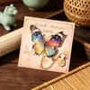 Marcador de Página Borboleta de Metal com Alto Valor Estético, um Presente Luxuoso e Etéreo para Colegas de Classe, um Pequeno Presente de Recompensa, Clipe de Página de Livro Pingente