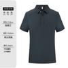 Camisa Polo de Verão Fina Elástica Waffle com Gola Manga Curta Roupa de Trabalho Camisa Cultural Logo Personalizado Bordado Estampado
